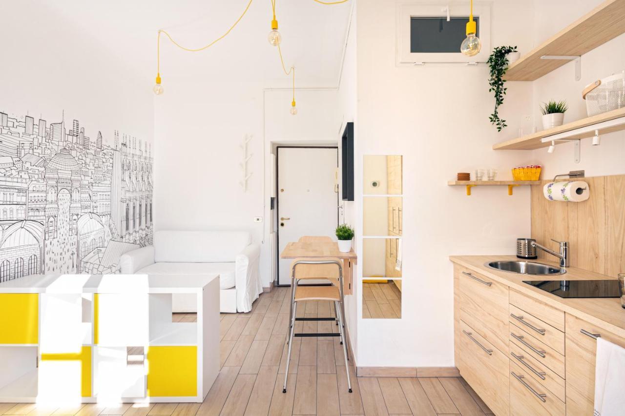 A Yellow Touch - Modern Studio In Isola Milano Eksteriør bilde